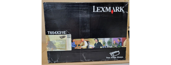 Toner Lexmark T654X31E Schwarz Neu OVP B-Ware Original T654, T656  . 
