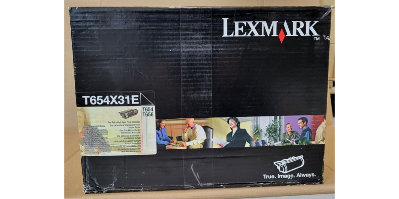 Toner Lexmark T654X31E Schwarz Neu OVP B-Ware Original T654, T656  . 