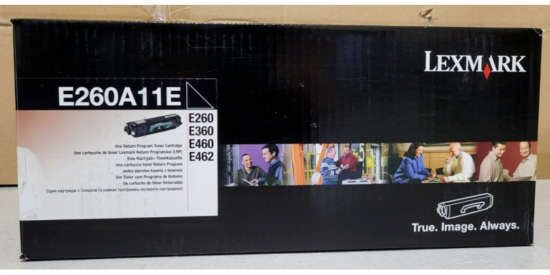 Toner Lexmark E260A11E Schwarz Neu OVP A-Ware Original Lexmark E260, E360 . 