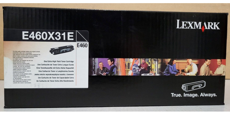 Toner Lexmark E460X31E Schwarz Neu OVP A-Ware Original E460, E460dn . 