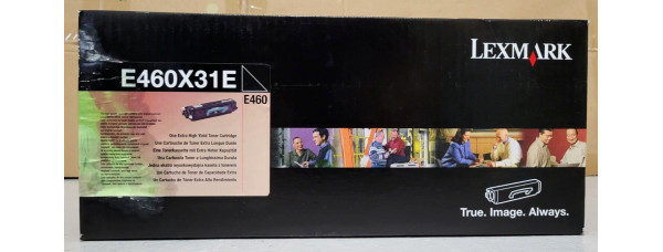 Toner Lexmark E460X31E Schwarz Neu OVP Original E460, E460dn  . 