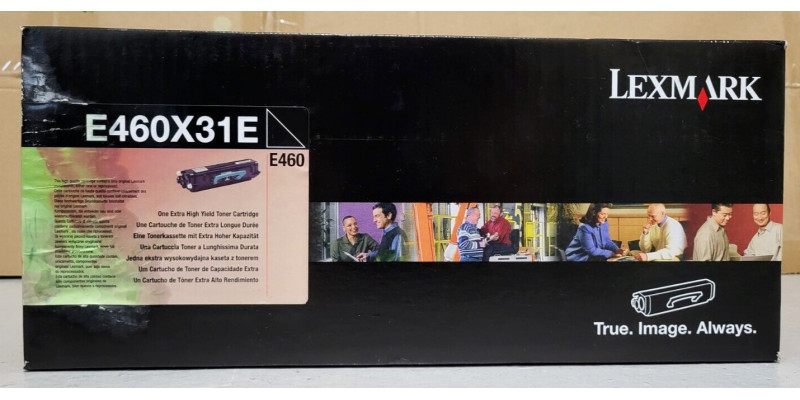 Toner Lexmark E460X31E Schwarz Neu OVP Original E460, E460dn  . 