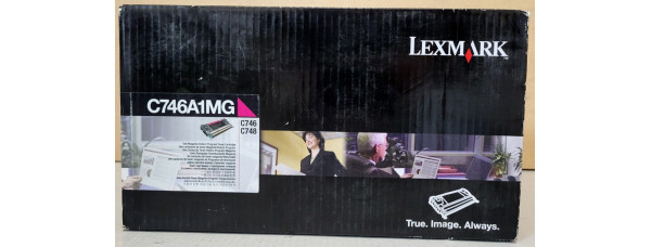 Toner Lexmark C746A1MG Magenta Neu OVP A-Ware Original C746, 748  . 