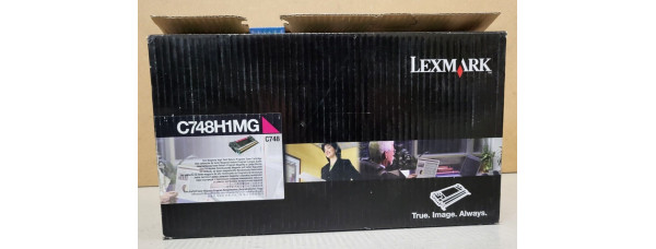 Toner Lexmark C748H1MG Magenta Neu OVP B-Ware Original C748  . 