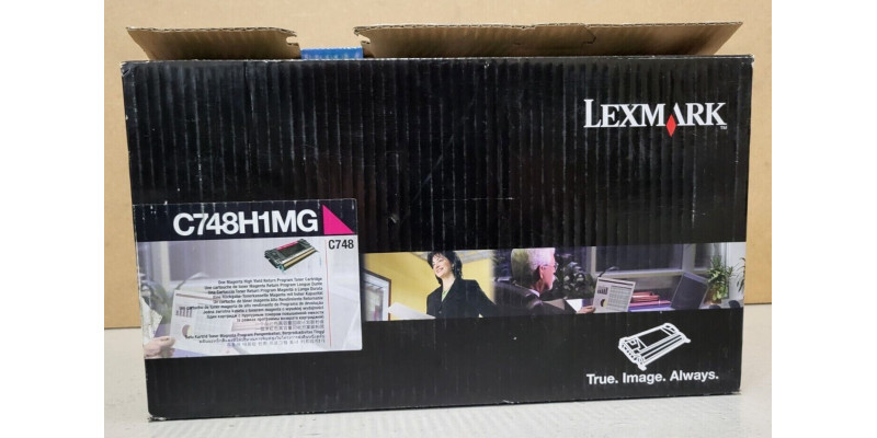 Toner Lexmark C748H1MG Magenta Neu OVP B-Ware Original C748  . 