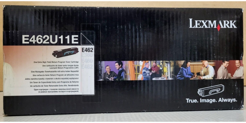 Toner Lexmark E462U11E Schwarz Neu OVP A-Ware Original E462  . 