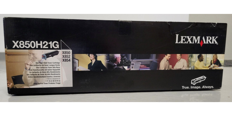Toner Lexmark X850H21G Schwarz Neu OVP A-Ware Original X850 X852 X854 . 