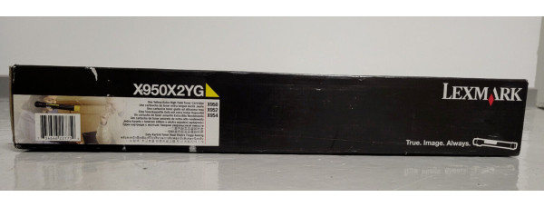 Toner Lexmark X950X2YG Gelb Neu OVP B-Ware Original X950, X952, X954 . 