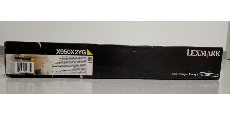Toner Lexmark X950X2YG Gelb Neu OVP B-Ware Original X950, X952, X954 . 