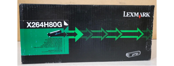 Toner Lexmark X264H80G Schwarz Neu OVP B-Ware Original X264, X363, X364 . 