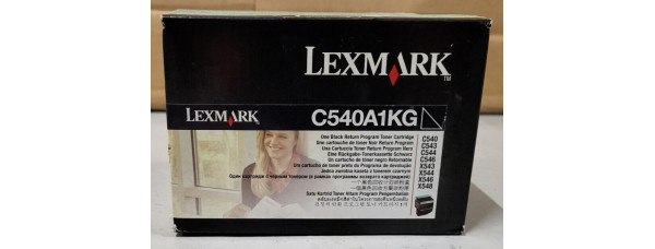 Toner Lexmark C540A1KG Schwarz Neu OVP A-Ware Original C540, C543  . 