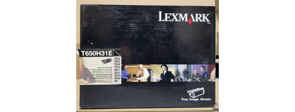 Toner Lexmark T650H31E Schwarz Neu OVP B-Ware Original T650 T652  . 