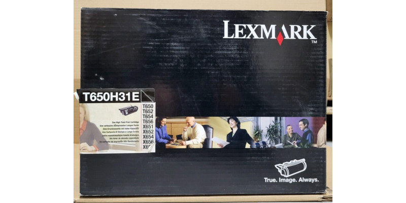 Toner Lexmark T650H31E Schwarz Neu OVP B-Ware Original T650 T652  . 