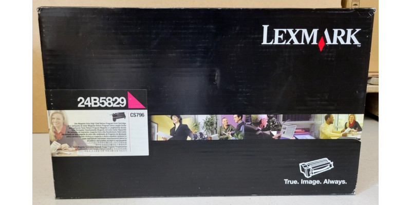 Toner Lexmark 24B5829 Magenta Neu OVP B-Ware Original CS796  . 