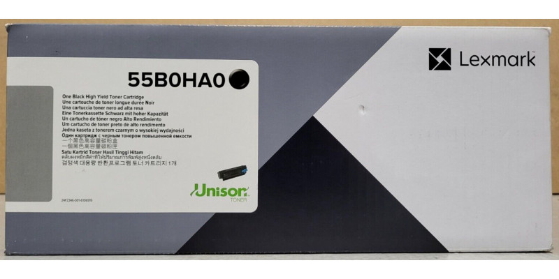 Toner Lexmark 55B0HA0 Schwarz Neu OVP Original MS331 MS431  . 