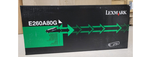 Toner Lexmark E260A80G Schwarz Neu OVP A-Ware Original E260, E360   