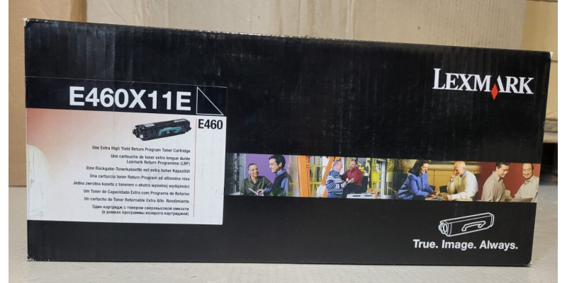 Toner Lexmark E460X11E Schwarz Neu OVP A-Ware Original E460   