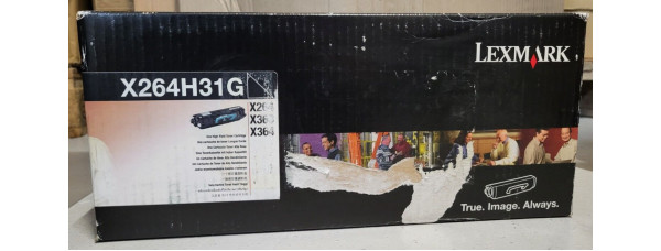 Toner Lexmark X264H31G Schwarz Neu OVP Original X264, X363  . 