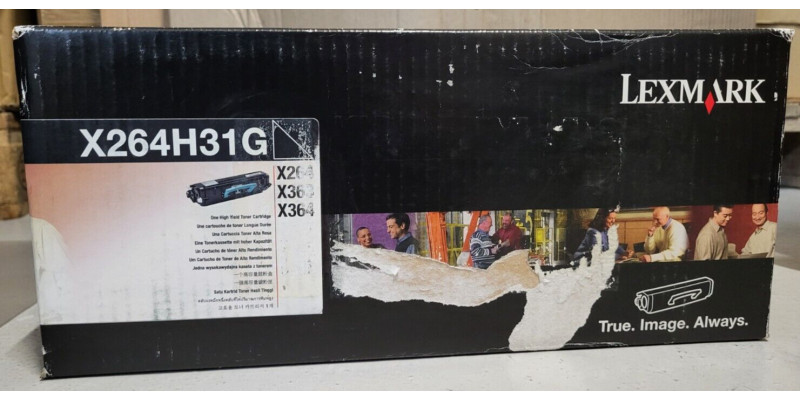 Toner Lexmark X264H31G Schwarz Neu OVP Original X264, X363  . 
