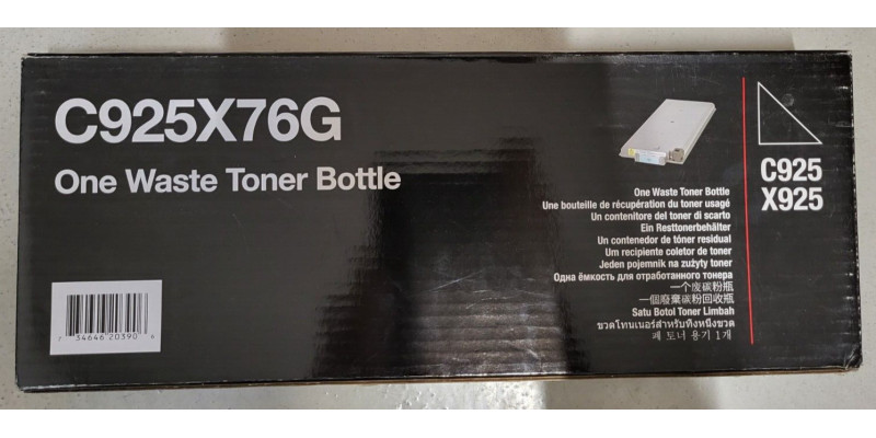 Tonersammler C925X76G Lexmark Neu OVP A-Ware Original C925, X925  . 