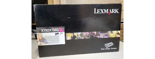 Toner Lexmark X792X1MG Magenta Neu OVP Original X792  . 