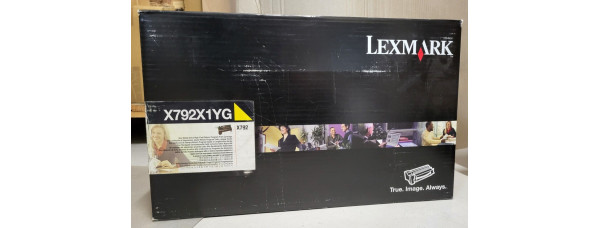 Toner Lexmark X792X1YG Gelb Neu OVP Original X792   