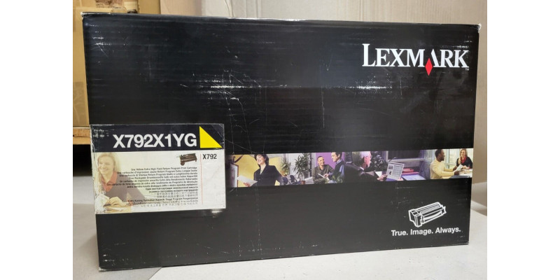 Toner Lexmark X792X1YG Gelb Neu OVP Original X792   