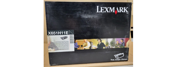Toner Lexmark X651H11E Schwarz Neu OVP A-Ware Original X651 X652  . 