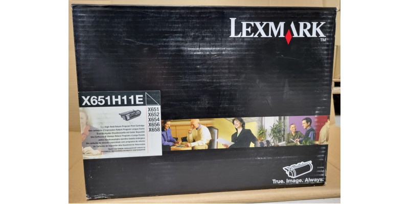 Toner Lexmark X651H11E Schwarz Neu OVP A-Ware Original X651 X652  . 