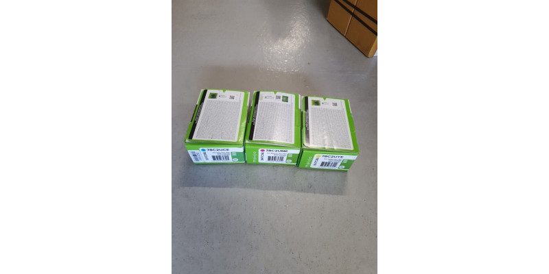 3 x Original Lexmark Toner 78C2UCE, 78C2UME, 78C2UYE CS521dn, CS622de Kostenloser Versand 