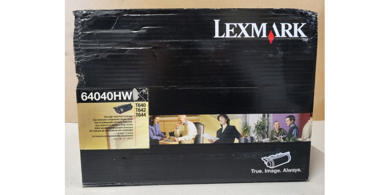 Toner Lexmark 64040HW Schwarz Neu OVP B-Ware Original T640, T642, T644 . 