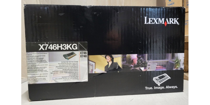 Toner Lexmark X746H3KG Schwarz Neu OVP B-Ware Original X746, X748  . 