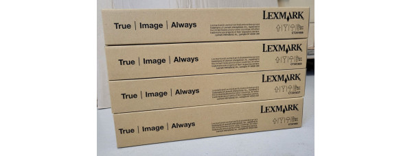 4 Toner Lexmark 22Z0008 22Z0009 22Z0010 22Z0011 Neu OVP A-Ware XS950 Original 