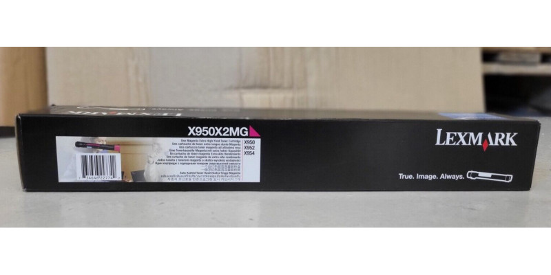 Toner Lexmark X950X2MG Magenta Neu OVP A-Ware Original X950, X952, X954  