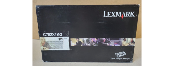 Toner Lexmark C792X1KG Schwarz Neu OVP Original C792  . 