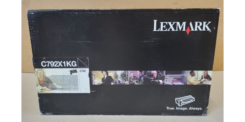 Toner Lexmark C792X1KG Schwarz Neu OVP Original C792  . 