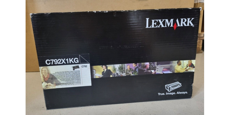 Toner Lexmark C792X1KG Schwarz Neu OVP A-Ware Original C792   