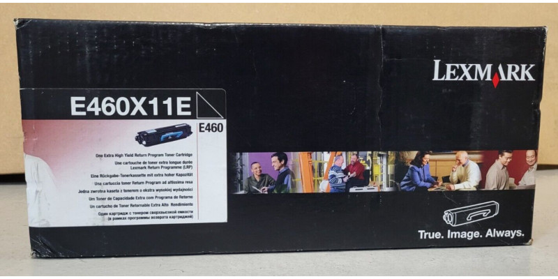 Toner Lexmark E460X11E Schwarz Neu OVP Original E460  . 