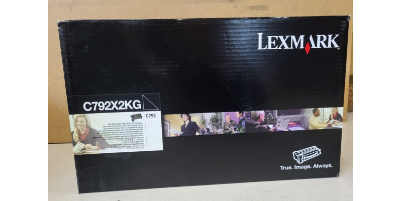 Toner Lexmark C792X2KG Schwarz Neu OVP A-Ware Original C792   