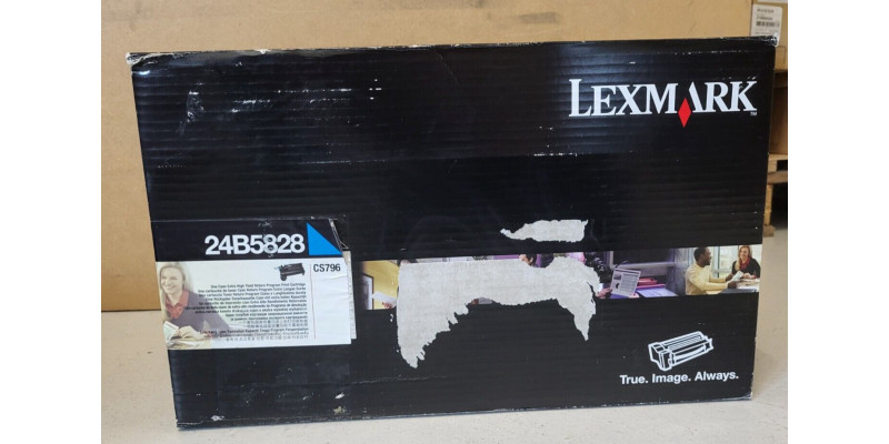 Toner Lexmark 24B5828 Cyan Neu OVP Original CS796  . 