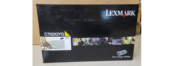 Toner Lexmark C792X2YG Gelb Neu OVP A-Ware Original Lexmark C792  . 