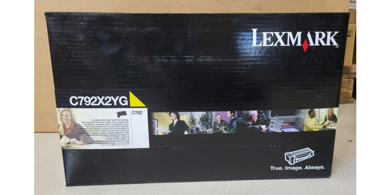 Toner Lexmark C792X2YG Gelb Neu OVP A-Ware Original Lexmark C792  . 