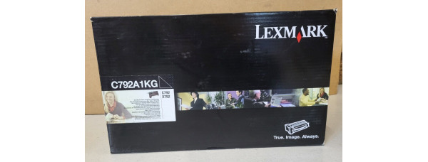 Toner Lexmark C792A1KG Schwarz Neu OVP A-Ware Original C792 X792 . 