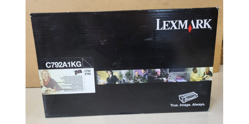 Toner Lexmark C792A1KG Schwarz Neu OVP A-Ware Original C792 X792 . 