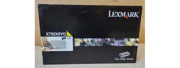Toner Lexmark X792X6YG Gelb Neu OVP A-Ware Original X792  . 