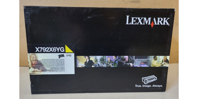 Toner Lexmark X792X6YG Gelb Neu OVP A-Ware Original X792  . 