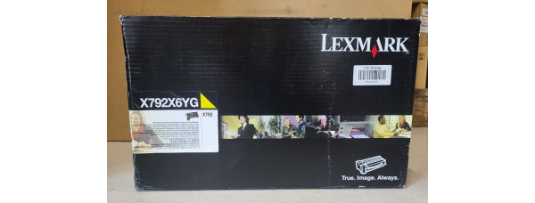 Toner Lexmark X792X6YG Gelb Neu OVP Original X792  . 