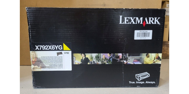 Toner Lexmark X792X6YG Gelb Neu OVP Original X792  . 