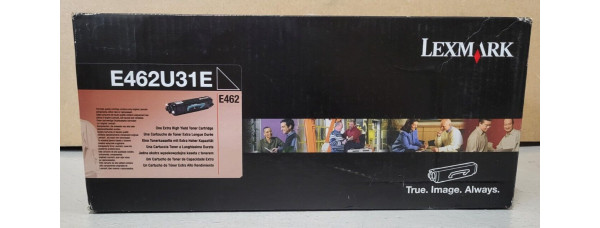 Toner Lexmark E462U31E Schwarz Neu OVP B-Ware Original E462  . 