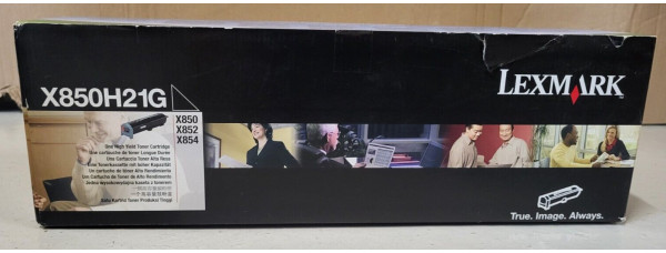 Toner Lexmark X850H21G Schwarz Neu OVP B-Ware Original X850 X852 X854 . 